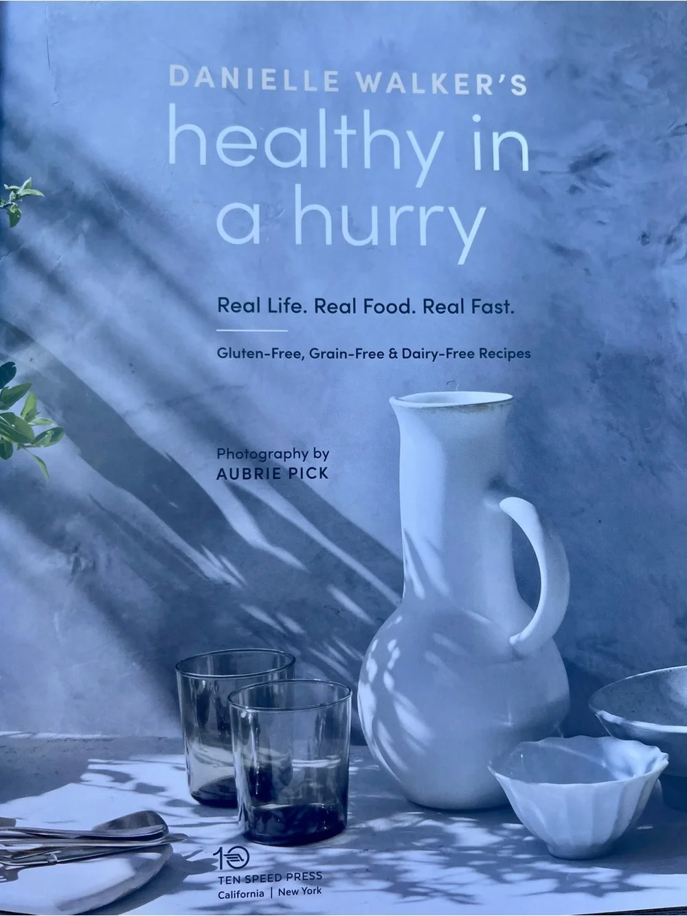 Danielle Walker’s Healthy in a Hurry - Blue Hardcover Cookbook